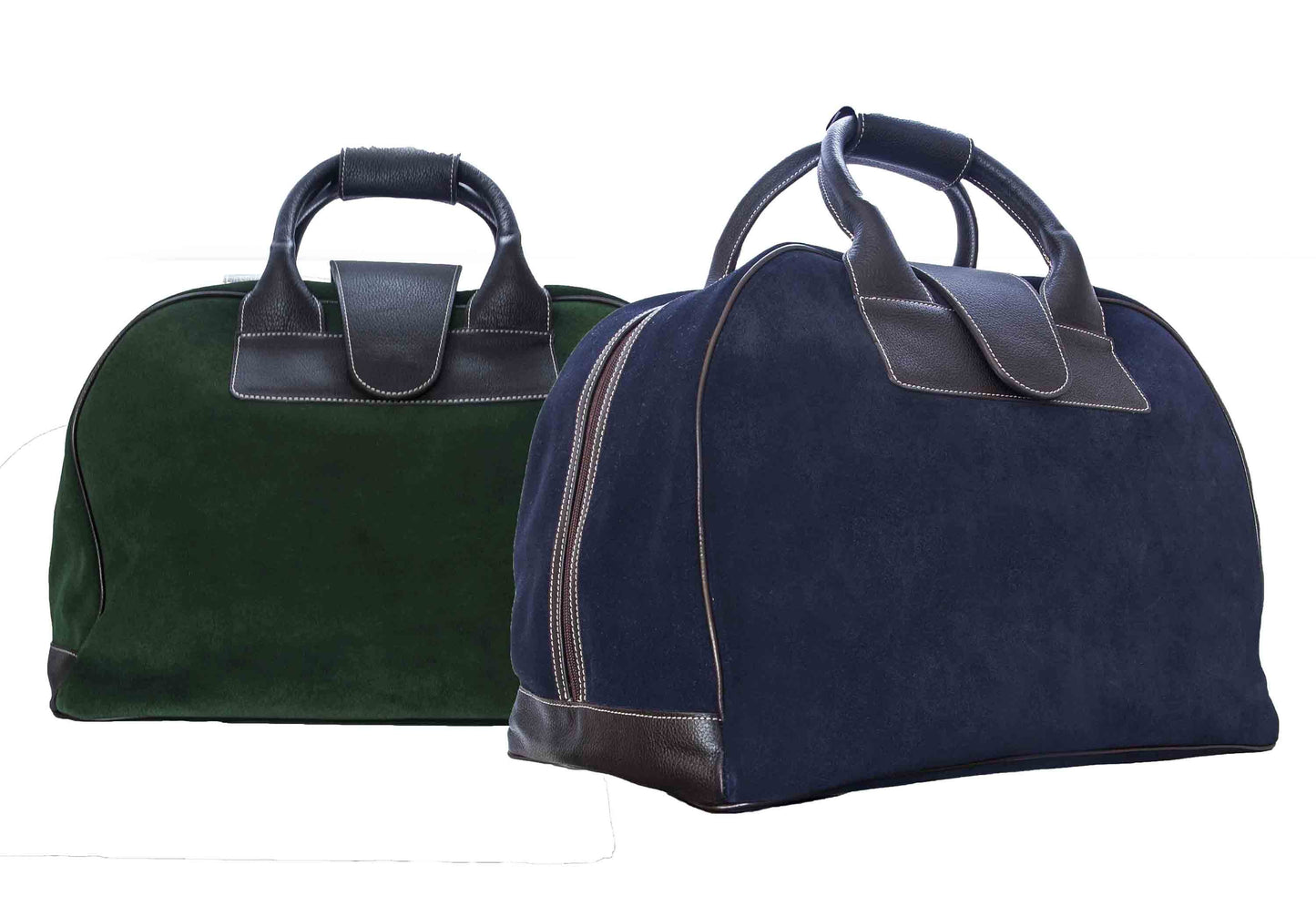 Grand sac de voyage en cuir daim - O'Cuir