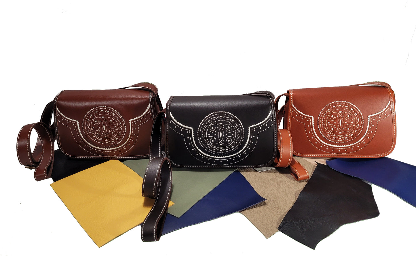 Petit sac porté épaule en cuir - O'Cuir