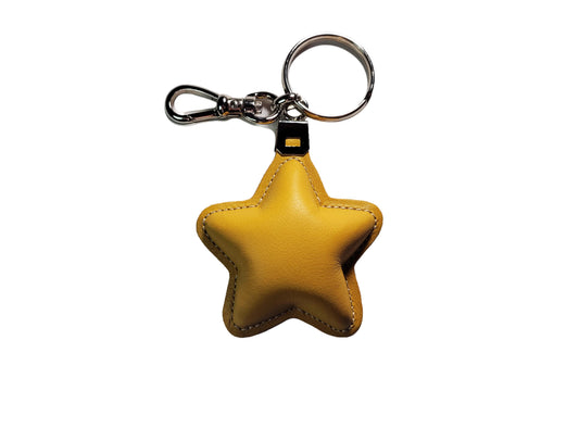 Porte clés en cuir étoile - O'Cuir