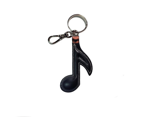 Porte-clés en cuir note de musique - O'Cuir