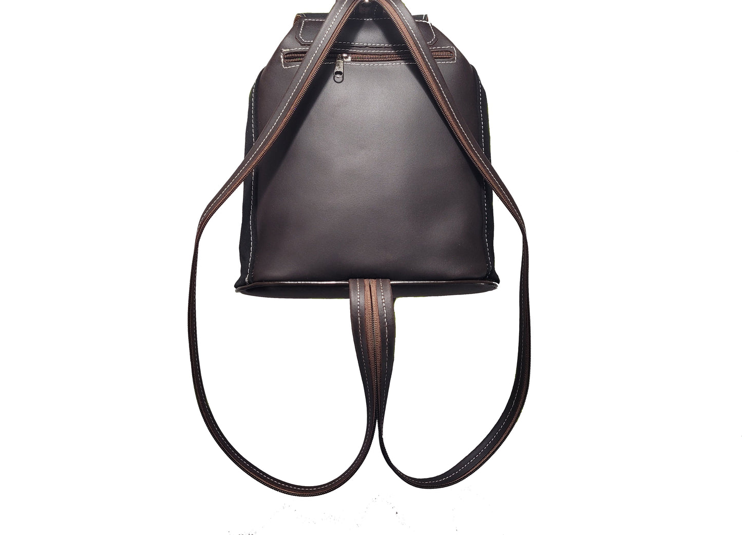 Sac à dos en cuir daim de style vintage - O'Cuir