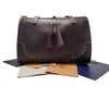 Grand sac à main en cuir coffre - O'Cuir