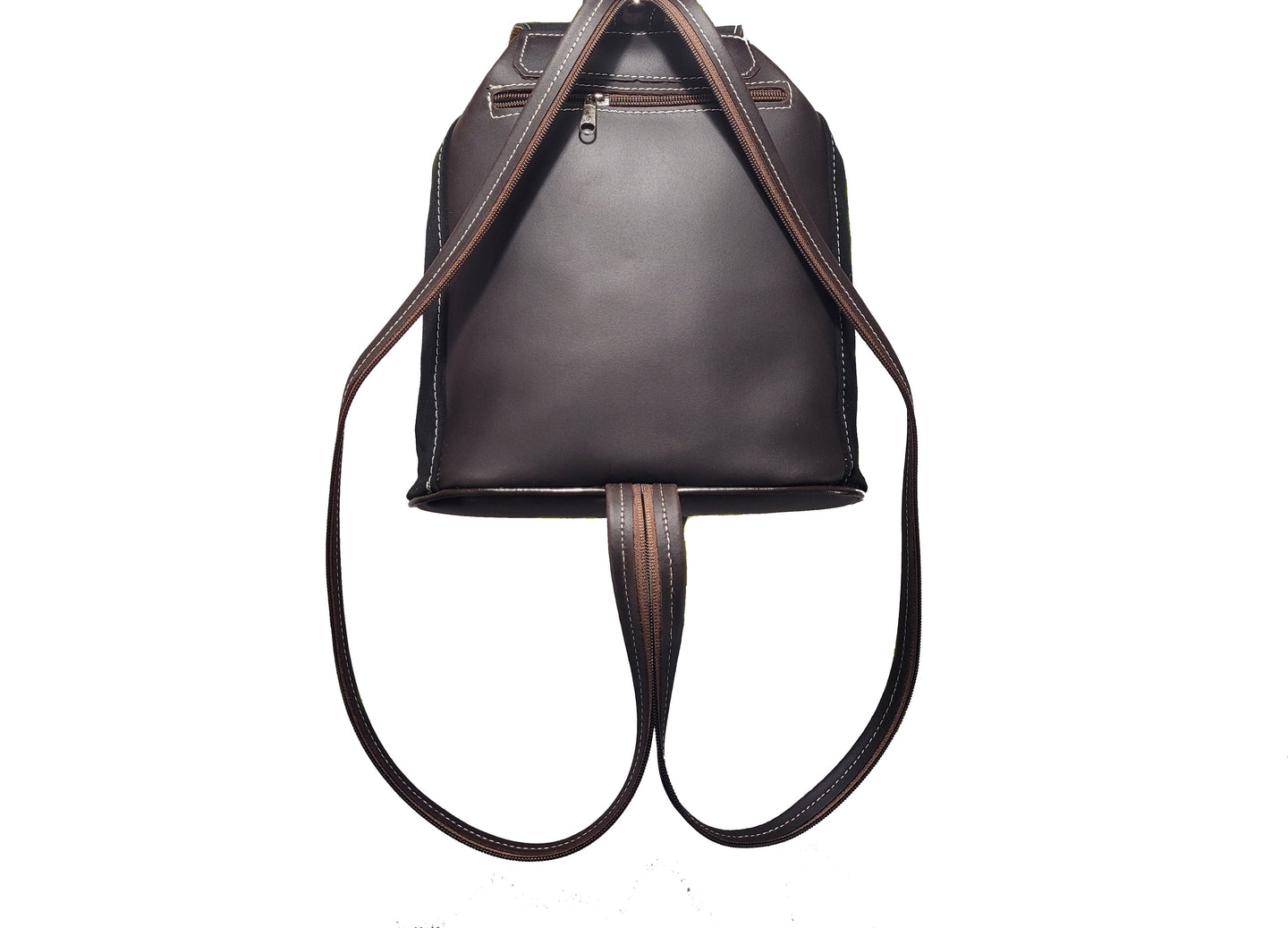 Sac à dos en cuir daim de style vintage - O'Cuir